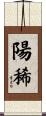 陽稀 Scroll