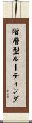 階層型ルーティング Scroll
