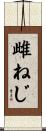 雌ねじ Scroll