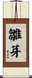 雛芽 Scroll