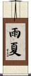 雨夏 Scroll