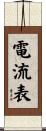 電流表 Scroll