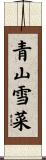 青山雪菜 Scroll