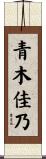 青木佳乃 Scroll