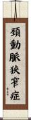 頚動脈狭窄症 Scroll