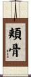 頬骨 Scroll