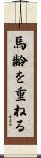 馬齢を重ねる Scroll