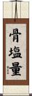 骨塩量 Scroll