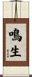 鳴生 Scroll