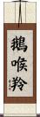 鵝喉羚 Scroll