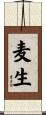 麦生 Scroll