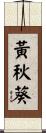 黃秋葵 Scroll