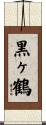 黒ヶ鶴 Scroll