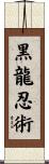 Black Dragon Ninjitsu Scroll