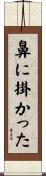 鼻に掛かった Scroll