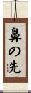 鼻の先 Scroll
