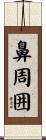 鼻周囲 Scroll