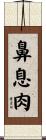 鼻息肉 Scroll