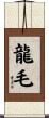 龍毛 Scroll