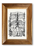 1908 Nichiren Shu Gohonzon Minobu Sect Buddhist Mandala Fine Asian Art Print