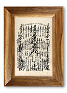 1908 Nichiren Shu Gohonzon Minobu Sect Buddhist Mandala Fine Asian Art Print