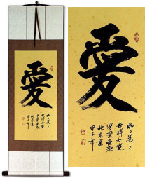LOVE Character Scroll