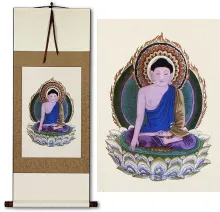 Buddha Print<br>Wall Scroll