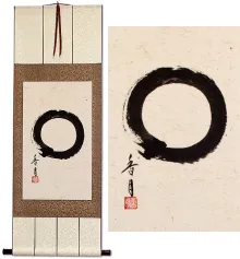 Enso Japanese Symbol<br>Wall Scroll