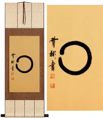 Enso Japanese Symbol Wall Scroll