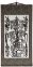 Nam-myoho-renge-kyo - Blue/gold Gohonzon - Micro Scroll
