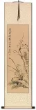 Fragrance of the Valley - Chinese Birds Wall Scroll