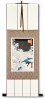 Snowy Bridge Landscape - Japanese Woodblock Print Repro - Wall Scroll