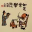 You Have Enough, Enjoy Life<br>Chinese Philosophy Painting