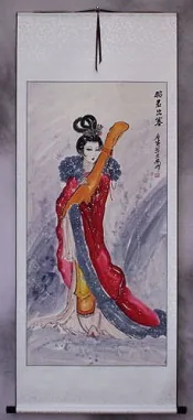 Zhao Jun<br>The Distinguished Chinese Beauty Wall Scroll