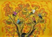 Golden Autumn Floating Fragrance South China Folk Art Painting