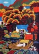 Golden Autumn South China Peasant Art