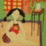 Lady in Waiting Chinese Modern Painting Painting