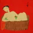 Asian Lady in the Bath<br>Asian Modern Asian Art Painting
