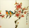 Birds and Blossoms Painting