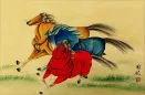 Colorful Abstract Horse Painting