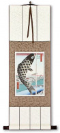 Fish Windsock - Japanese Woodblock Print Repro - Wall Scroll