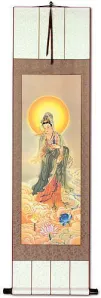 Avalokitesvara - Guanyin - The Buddha of Compassion - Giclee Print - Wall Scroll