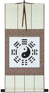 Ba Gua / Yin Yang Symbol - Chinese Scroll