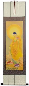The Buddha Shakyamuni - Giclee Print - Wall Scroll