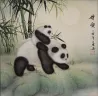 Panda Bears Painting