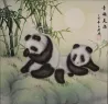 Panda Bears Painting