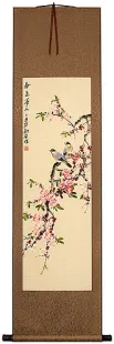 Spring Colors - Chinese Birds and Flowers Scroll
