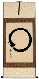 Large Enso Japanese Symbol - Wall Scroll