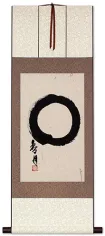 Enso Zen Circle Wall Scroll