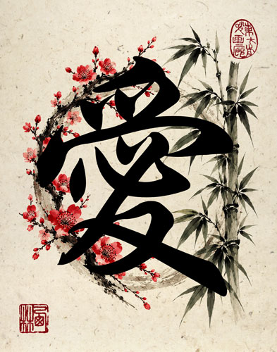 Love Calligraphy Print